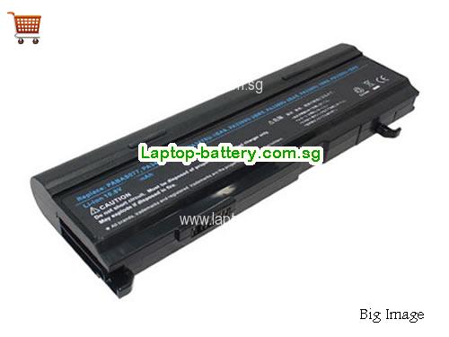 TOSHIBA PA3400U-1BRL Battery 6600mAh 10.8V Black Li-ion