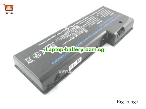 TOSHIBA PA3479U-1BRS Battery 6600mAh 10.8V Black Li-ion