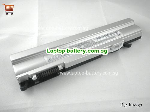 TOSHIBA PA3525U-1BRS Battery 5100mAh 10.8V Silver Li-ion