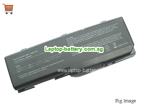 TOSHIBA PA3537U-BRS Battery 6600mAh 10.8V Black Li-ion