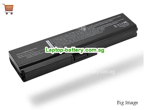TOSHIBA PABAS118 Battery 5200mAh 10.8V Black Li-ion
