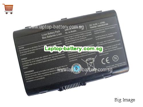 TOSHIBA PA3642U-1BRS Battery 47Wh 14.4V Black Li-ion