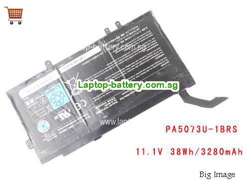 TOSHIBA PA5073U-1BRS Battery 3280mAh, 38Wh  11.1V Black Li-Polymer
