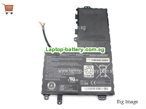 TOSHIBA PA5157U Battery 4160mAh, 50Wh  11.4V Black Li-ion