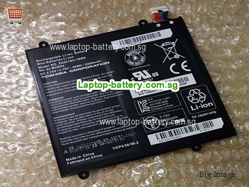 TOSHIBA PA5218U-1BRS Battery 5200mAh, 20Wh  3.75V Black Li-Polymer