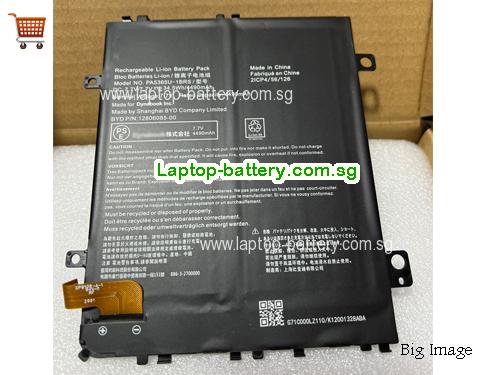 TOSHIBA 2ICP4/56/126 Battery 4490mAh, 34.5Wh  7.7V Black Li-Polymer