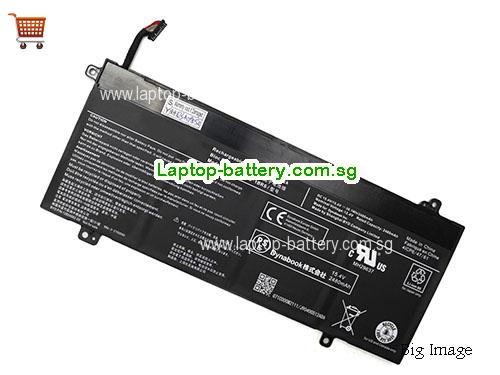 TOSHIBA PA5366U Battery 2480mAh, 38.1Wh  15.4V Black Li-Polymer