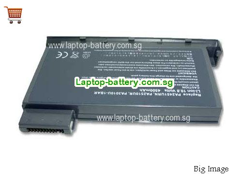 TOSHIBA TECRA 8000 Series Battery 4400mAh 10.8V Grey Li-ion