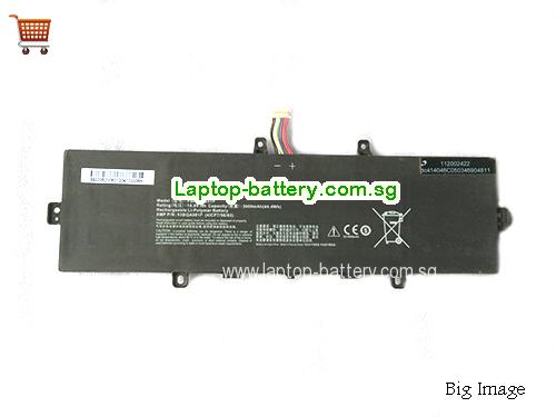 THTF 93BQA001F Battery 3000mAh, 44.4Wh 14.8V Black Li-Polymer
