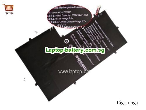 SG H-28172300P Battery for Teclast F15 Notebook Li-Polymer 7.6v 41.8Wh Rechargeable   