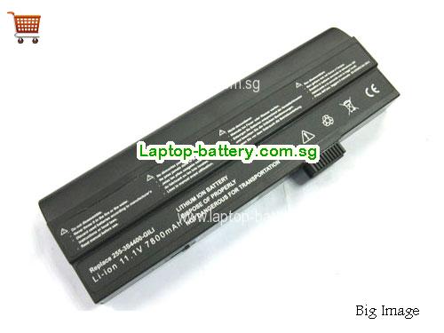 UNIWILL 23-UG5C40-1A Battery 6600mAh 11.1V Black Li-ion