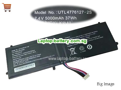 SG Original Laptop Battery for  MULTILASER PC209, PC208,  Black, 5000mAh, 37Wh  7.4V 
