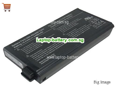 UNIWILL N258AX Battery 4400mAh 14.8V Black Li-ion