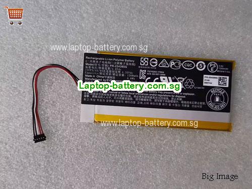 WACOM PR-234385G Battery 1260mAh, 4.8Wh  3.8V Black Li-Polymer