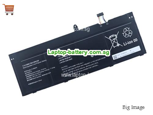 XIAOMI R15B06W Battery 4664mAh, 72Wh 15.44V Black Li-Polymer