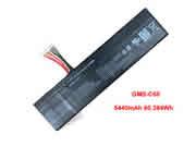 Original Laptop Battery for  5440mAh, 60.38Wh  MSI GMS-C60, 3ICP8/38/83-2, 961TA002F, 