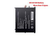 Original Laptop Battery for  5000mAh, 38Wh  GAOCHENG MTK M8, 28140168, MTK H8, 30154200P, 