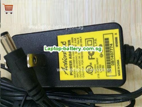 ADS6818-1505-WDB 0530 ACTIONTEC 5V 3A Laptop AC Adapter, 15W