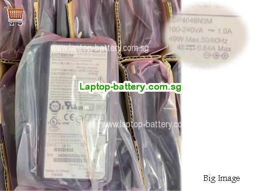 DP4048N3M EMERSON 48V 0.84A Laptop AC Adapter, 40W