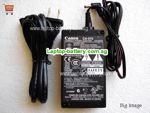 ZR-200 CAMCORDER 8.4V 1.5A Laptop AC Adapter, 12.6W