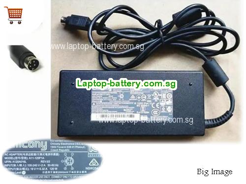 A120A016L CHICONY 19V 6.32A Laptop AC Adapter, 120W