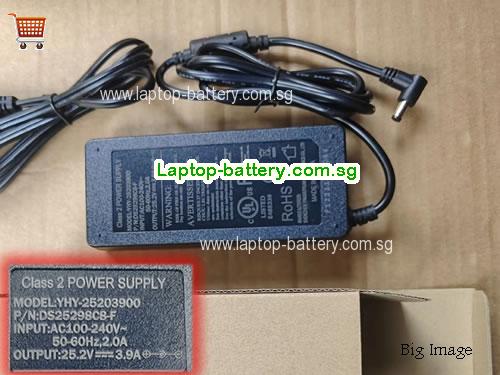 YHY-25203900 CLASS 2 POWER SUPPLY 25.2V 39A Laptop AC Adapter, 98W