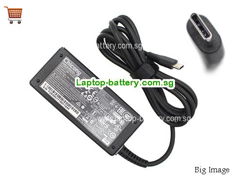 CHROMEBOOK R 13 2-EN-1 CB ACER 20V 2.25A Laptop AC Adapter, 45W
