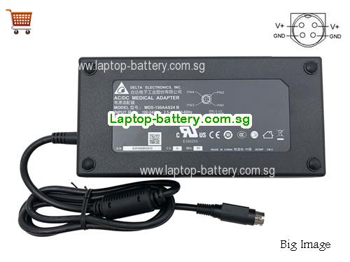 MDS150AAS24B DELTA 24V 6.25A Laptop AC Adapter, 150W