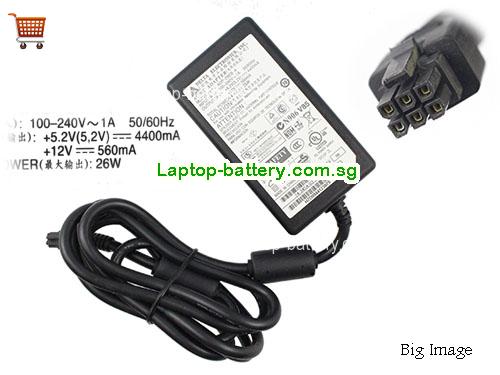 ADP-29EB A DELTA 5.2V 4.4A Laptop AC Adapter, 26W