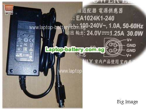 EDAC 24V 1.25A Laptop AC Adapter