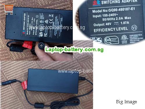 GQ90480187E1 EYE 48V 1.87A Laptop AC Adapter, 90W