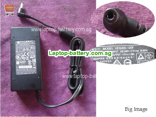  12V 1.66A Laptop AC Adapter