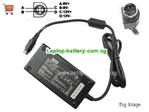 FDL1204E BOSHI 8V 4A Laptop AC Adapter, 32W