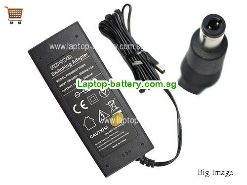 PS0651B1AY3000S FLYPOWER 18V 3A Laptop AC Adapter, 54W