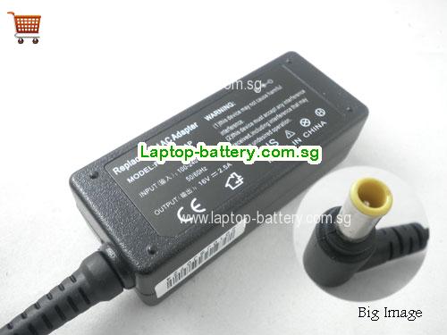 FUJITSU 16V 2.5A Laptop AC Adapter