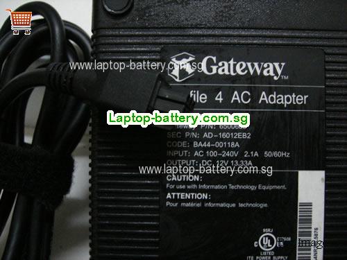 ADP-160AB GATEWAY 12V 13.33A Laptop AC Adapter, 160W