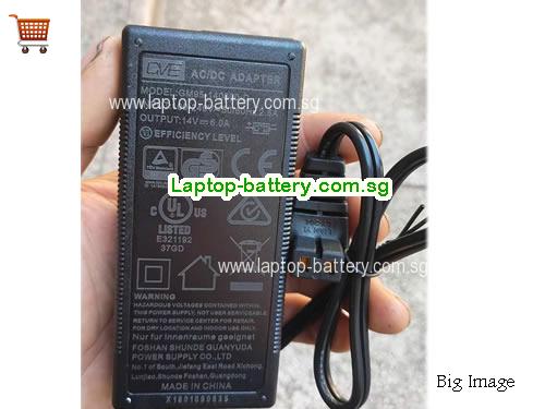 GVE 14V 6A Laptop AC Adapter
