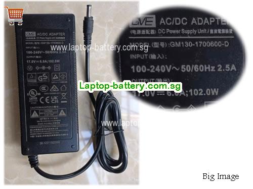 GVE 17V 6A Laptop AC Adapter