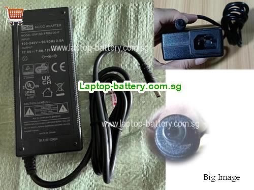 GM130-1700700-F GVE 17V 7A Laptop AC Adapter, 119W