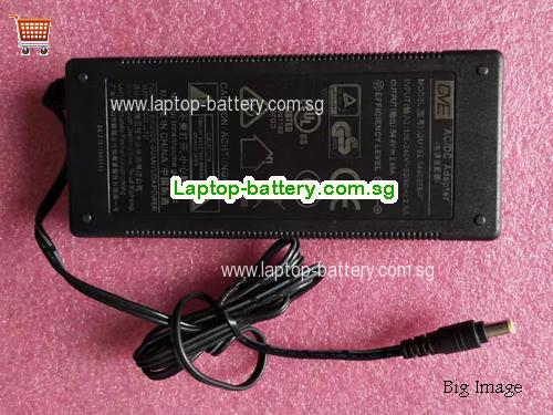 GVE 54.4V 2.68A Laptop AC Adapter