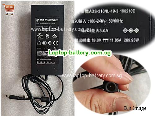 ADS-210NL-19-3 190210E HOIOTO 19V 11.05A Laptop AC Adapter, 209.95W