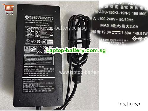 ADS-150KL-19N-3 190150E HOIOTO 19V 7.89A Laptop AC Adapter, 149.91W