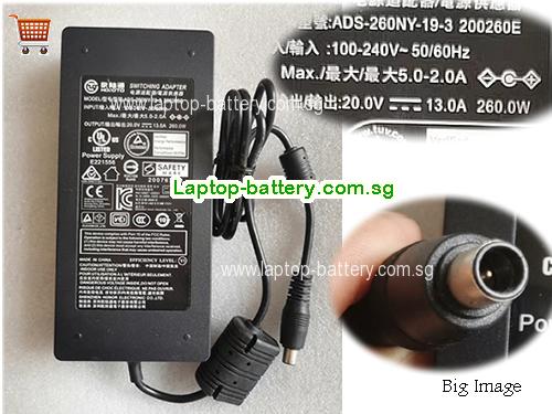HOIOTO 20V 13A Laptop AC Adapter