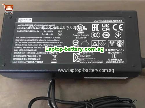 ADS-65DIB-48-1 54065E HOIOTO 54V 1.2A Laptop AC Adapter, 64.8W