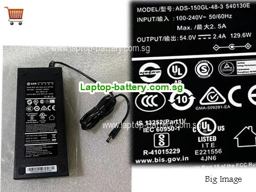 RG-ES209GC-P RUIJIE 54V 2.4A Laptop AC Adapter, 129.6W