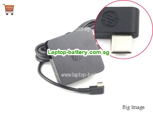 USB-C HP 15V 3A Laptop AC Adapter, 45W