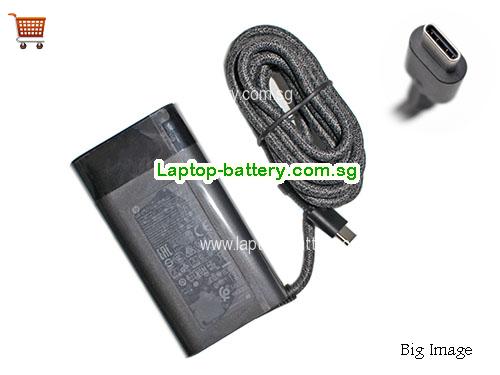 ELITE X2 1012 G2 HP 20V 3.25A Laptop AC Adapter, 65W