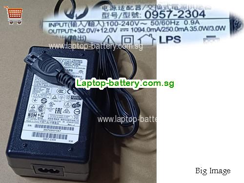 PRO 3610 HP 32V 1.094A Laptop AC Adapter, 35W