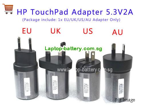 FB355UAR#ABA HP 5.3V 2A Laptop AC Adapter, 10W