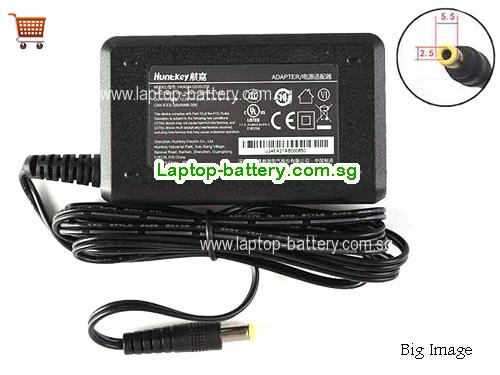 HKA02412020-078 HUNTKEY 12V 2A Laptop AC Adapter, 24W